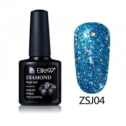 Elite99 Diamond Glitter gelinis lakas 10ml (ZSJ04)