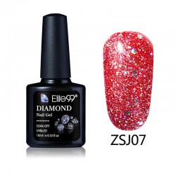 Elite99 Diamond Glitter gelinis lakas 10ml (ZSJ07)