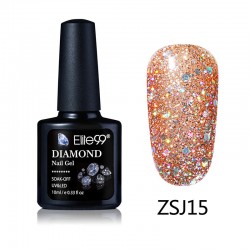 Elite99 Diamond Glitter gelinis lakas 10ml (ZSJ15)