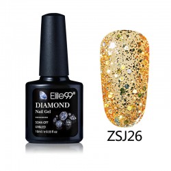 Elite99 Diamond Glitter gelinis lakas 10ml (ZSJ26)